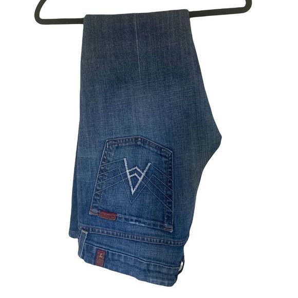 7 For All Mankind Mens A Pocket Bootcut Jeans 31 - Picture 1 of 4